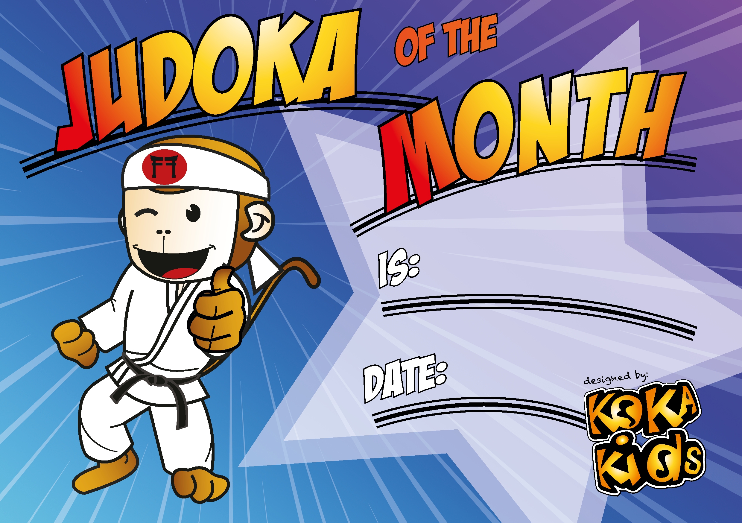 JudokaofMonth3 - Judo Books by Koka Kids